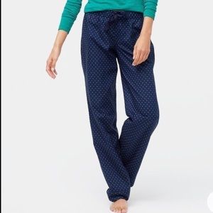 JCrew Cotton PJ Pant 31 inseam szL